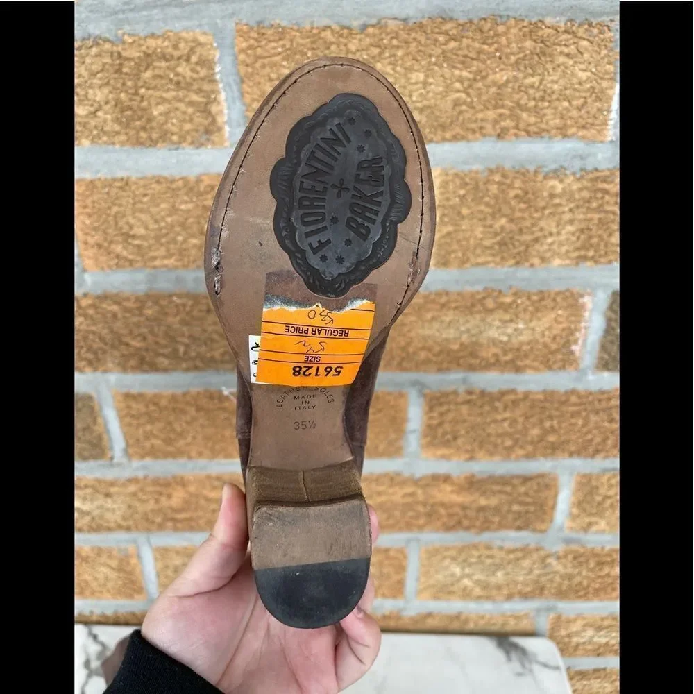 Fiorentini + Baker Beth Boot in Brown Suede 5.5 - Picture 6 of 13